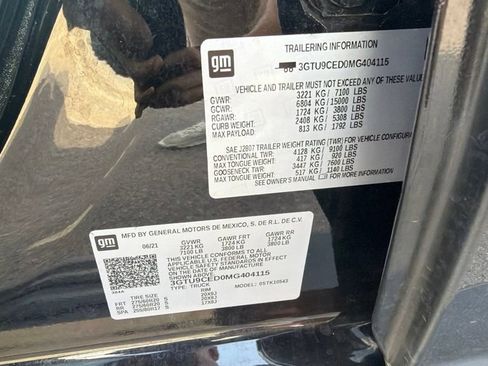 Used 2021 GMC Sierra 1500 Elevation AWD/4WD image 15