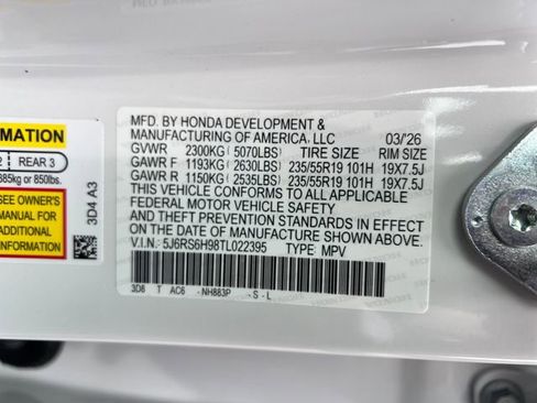 New 2026 Honda CR-V Sport Touring image 18