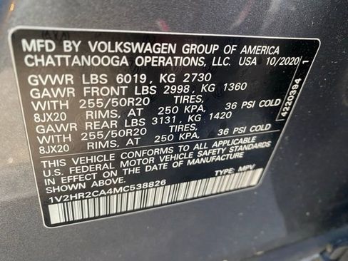 Used 2021 Volkswagen Atlas SE image 14