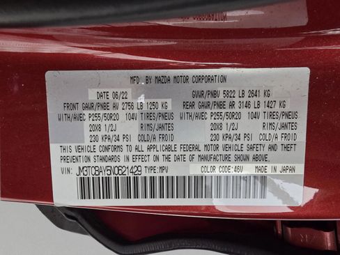 Used 2022 MAZDA CX-9 Touring Plus image 24