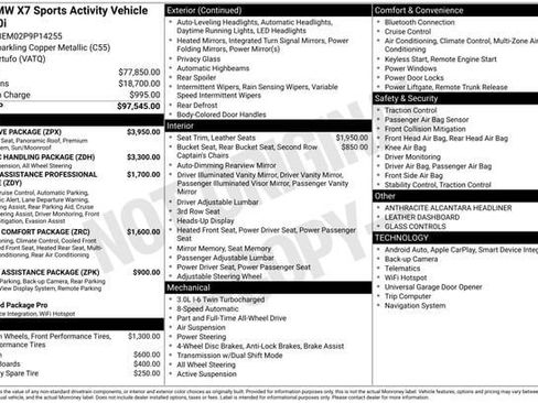 Used 2023 BMW X7 xDrive40i w/ Executive Package image 32