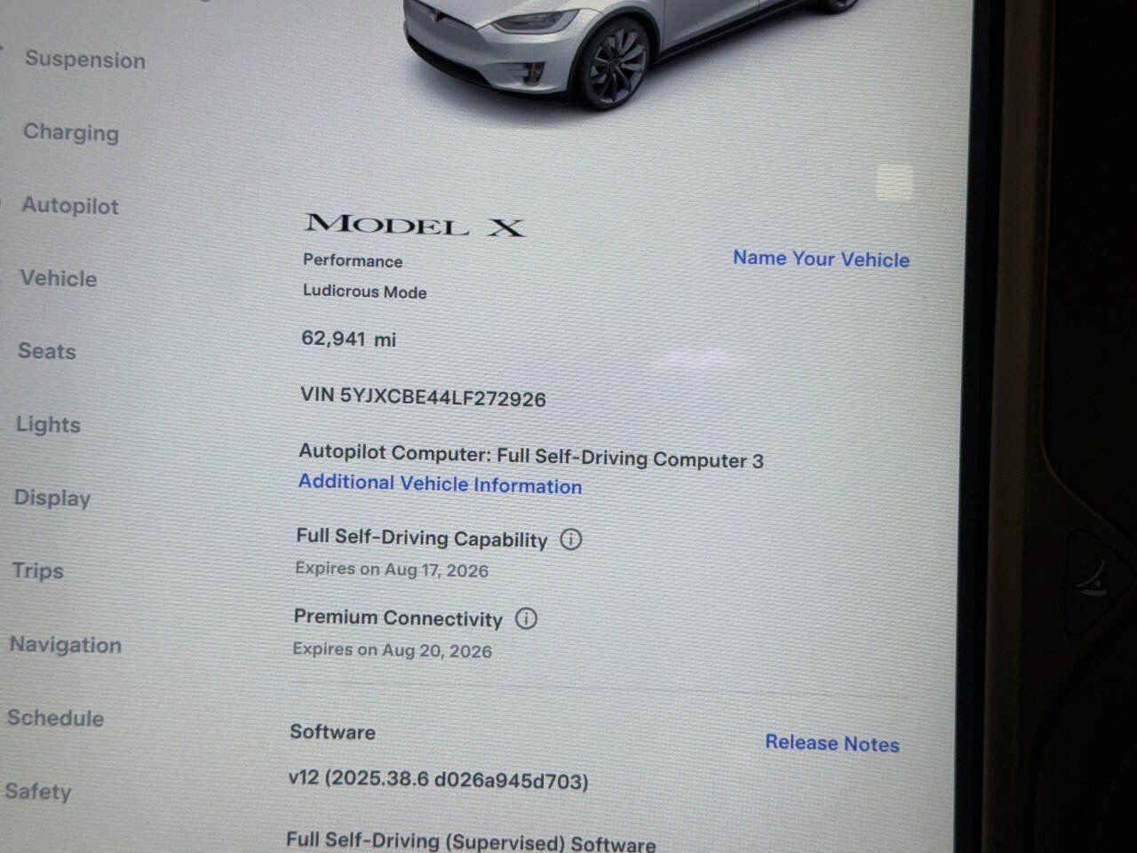 Used 2020 Tesla Model X Performance AWD/4WD image 14