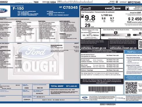 Certified 2021 Ford F150 Lariat AWD/4WD image 35