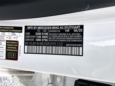 Certified 2025 Mercedes-Benz C 300 4MATIC Sedan image 6