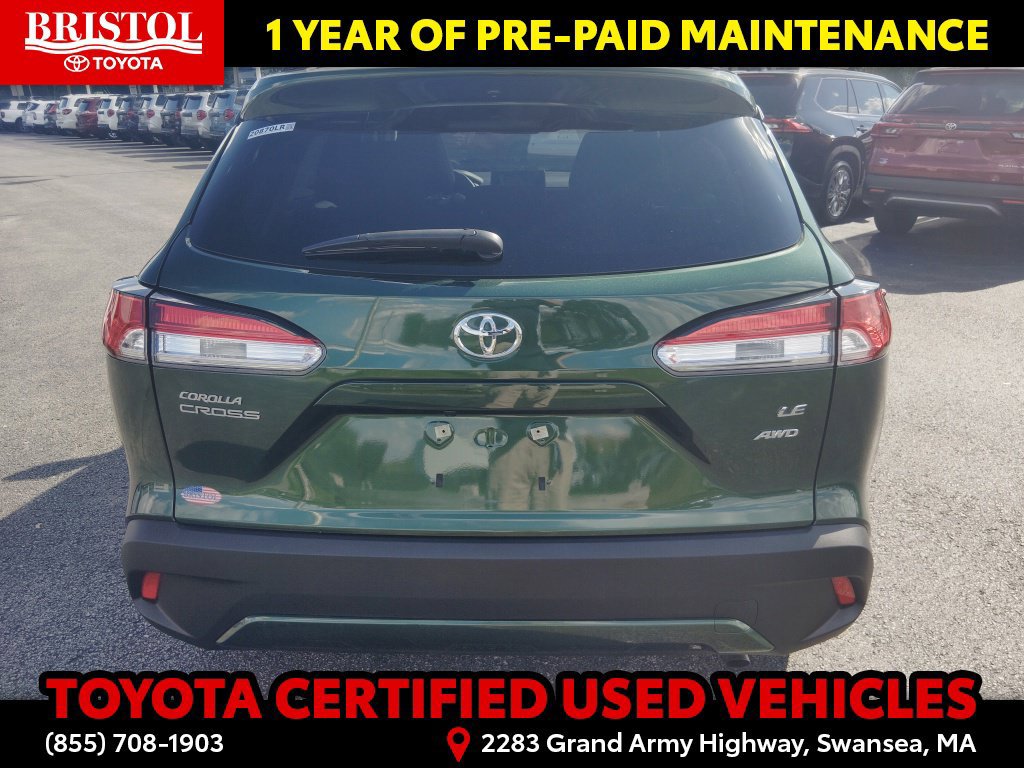 Certified 2024 Toyota Corolla Cross LE w/ Moonroof Package AWD/4WD image 6