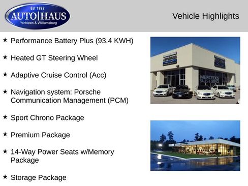 Used 2022 Porsche Taycan image 2