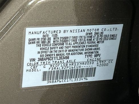 New 2026 Nissan Kicks SV image 18