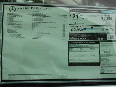 Used 2026 Mercedes-Benz GLE 450 4MATIC image 37