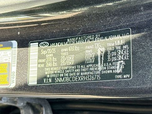 Used 2024 Hyundai Tucson SEL AWD/4WD image 7