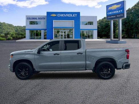 Certified 2024 Chevrolet Silverado 1500 Custom w/ Turbomax Blackout Package image 3