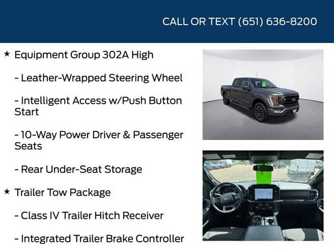 Used 2022 Ford F150 XLT w/ Equipment Group 302A High AWD/4WD image 15