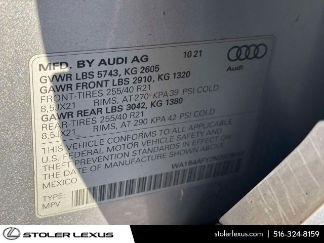 Used 2022 Audi SQ5 Premium Plus AWD/4WD image 40