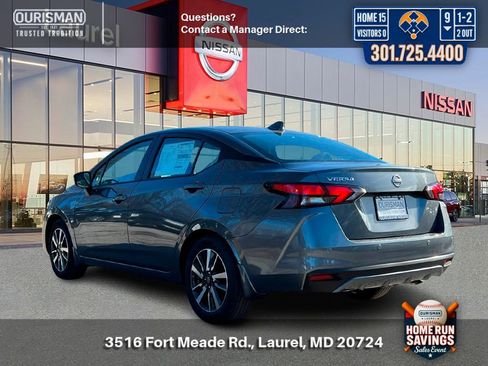 New 2025 Nissan Versa SV w/ Trunk Package image 3