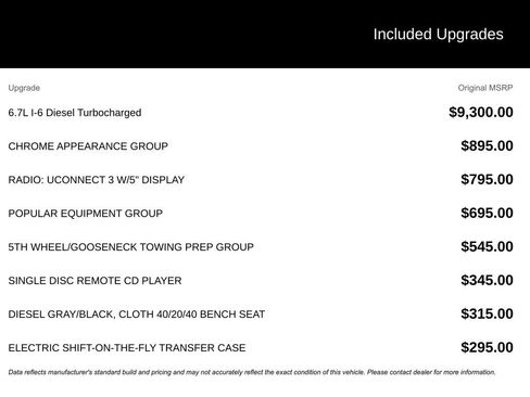 Used 2018 RAM 3500 Tradesman w/ Chrome Appearance Group image 5