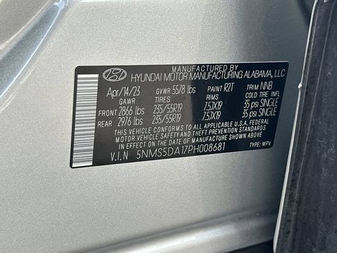 Used 2023 Hyundai Santa Fe Limited AWD/4WD image 26