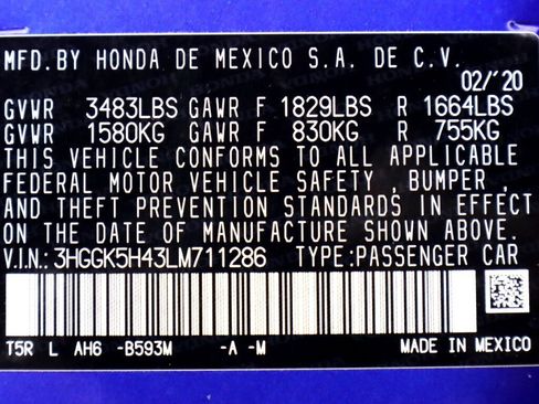 Used 2020 Honda Fit LX image 35