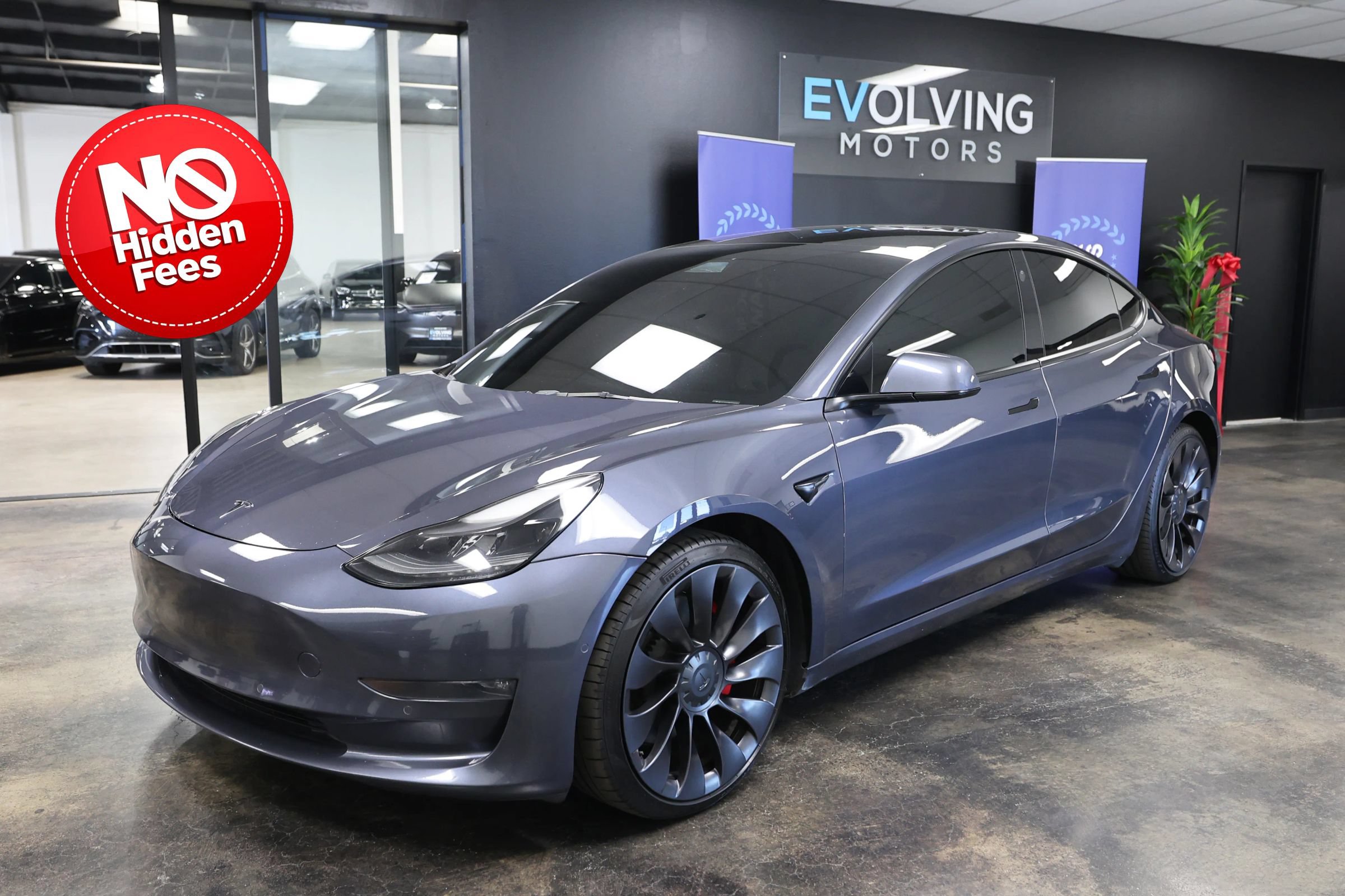 Used 2022 Tesla Model 3 Performance AWD/4WD image 1