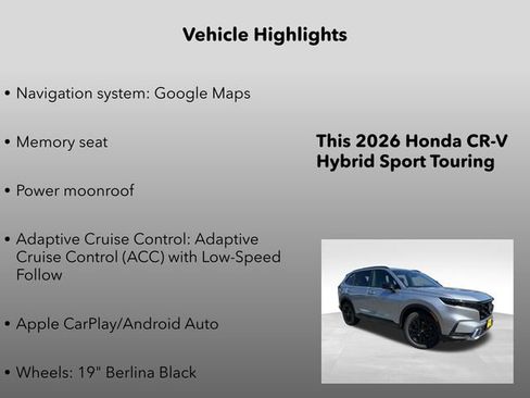 New 2026 Honda CR-V Sport Touring image 5