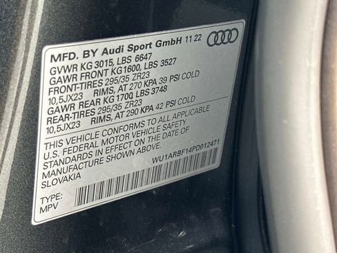 Used 2023 Audi RS Q8 w/ Black Optic Package image 30