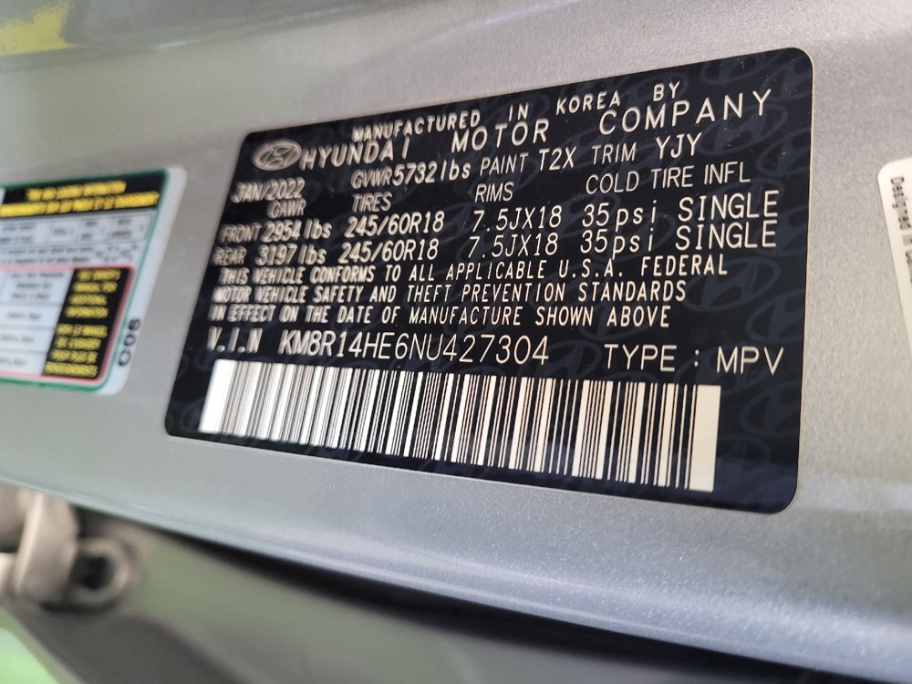 Used 2022 Hyundai Palisade SE w/ Cargo Package FWD image 33