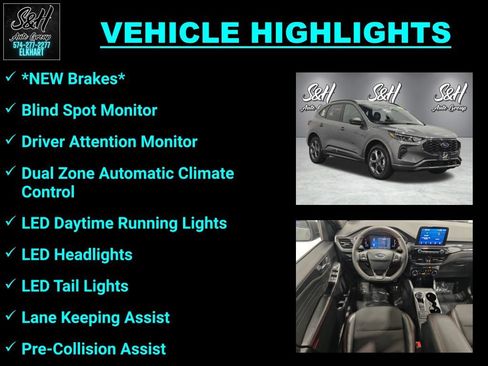 Used 2023 Ford Escape ST-Line AWD/4WD image 3