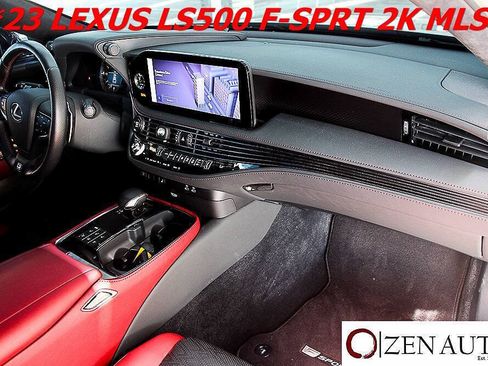 Used 2023 Lexus LS 500 F Sport w/ Cold Weather Package (CK) RWD image 27