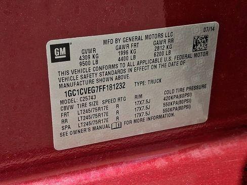 Used 2015 Chevrolet Silverado 2500 LT w/ LT Convenience Package RWD image 27
