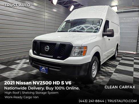 Used 2021 Nissan NV 2500 S RWD image 1