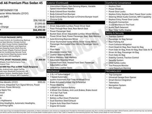 Certified 2025 Audi A6 Premium Plus w/ Premium Plus Package image 43