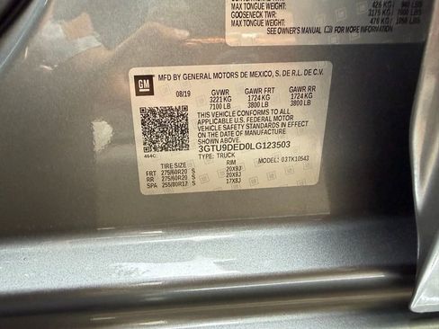 Used 2020 GMC Sierra 1500 SLT w/ SLT Premium Package image 53