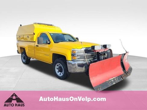 Used 2015 Chevrolet Silverado 3500 W/T w/ Snow Plow Prep Package image 1