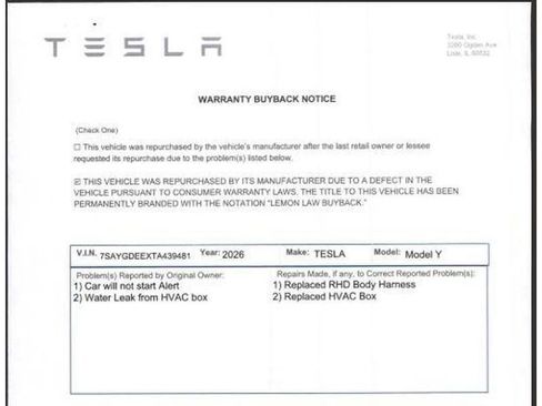 Used 2026 Tesla Model Y Long Range image 6