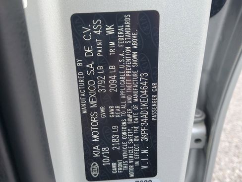 Used 2019 Kia Forte S w/ S Premium Package FWD image 33