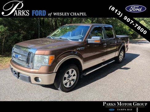 Used 2012 Ford F150 Lariat w/ Lariat Chrome Pkg RWD image 3