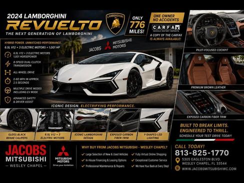 Used 2024 Lamborghini Revuelto AWD/4WD image 2