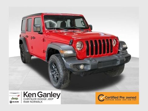 Used 2024 Jeep Wrangler Unlimited Sport AWD/4WD image 1