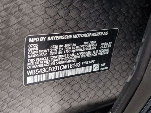 Used 2026 BMW iX xDrive45 w/ M Sport Package image 34