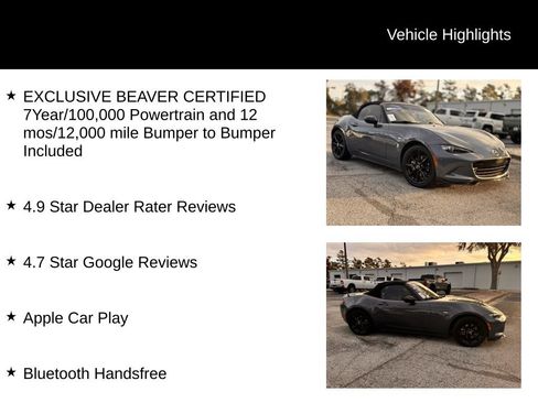 Used 2021 MAZDA MX-5 Miata Club image 6