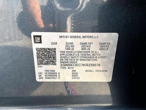 Used 2019 Chevrolet Tahoe Premier w/ Max Trailering Package image 37