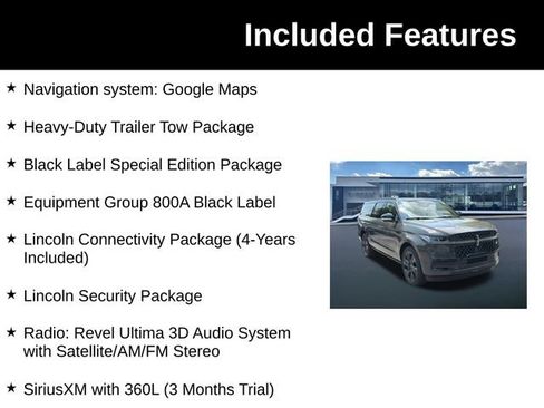 New 2027 Lincoln Navigator L Black Label AWD/4WD image 6