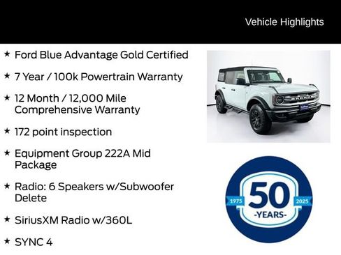 Used 2023 Ford Bronco Big Bend AWD/4WD image 6