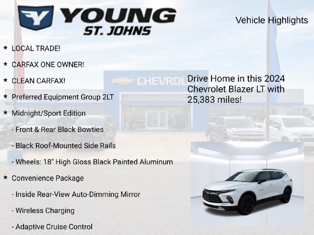 Certified 2024 Chevrolet Blazer LT w/ Convenience Package AWD/4WD image 5