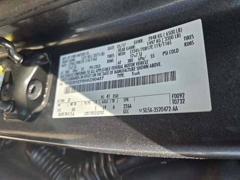 Used 2017 Ford F150 XLT w/ Equipment Group 301A Mid AWD/4WD image 13