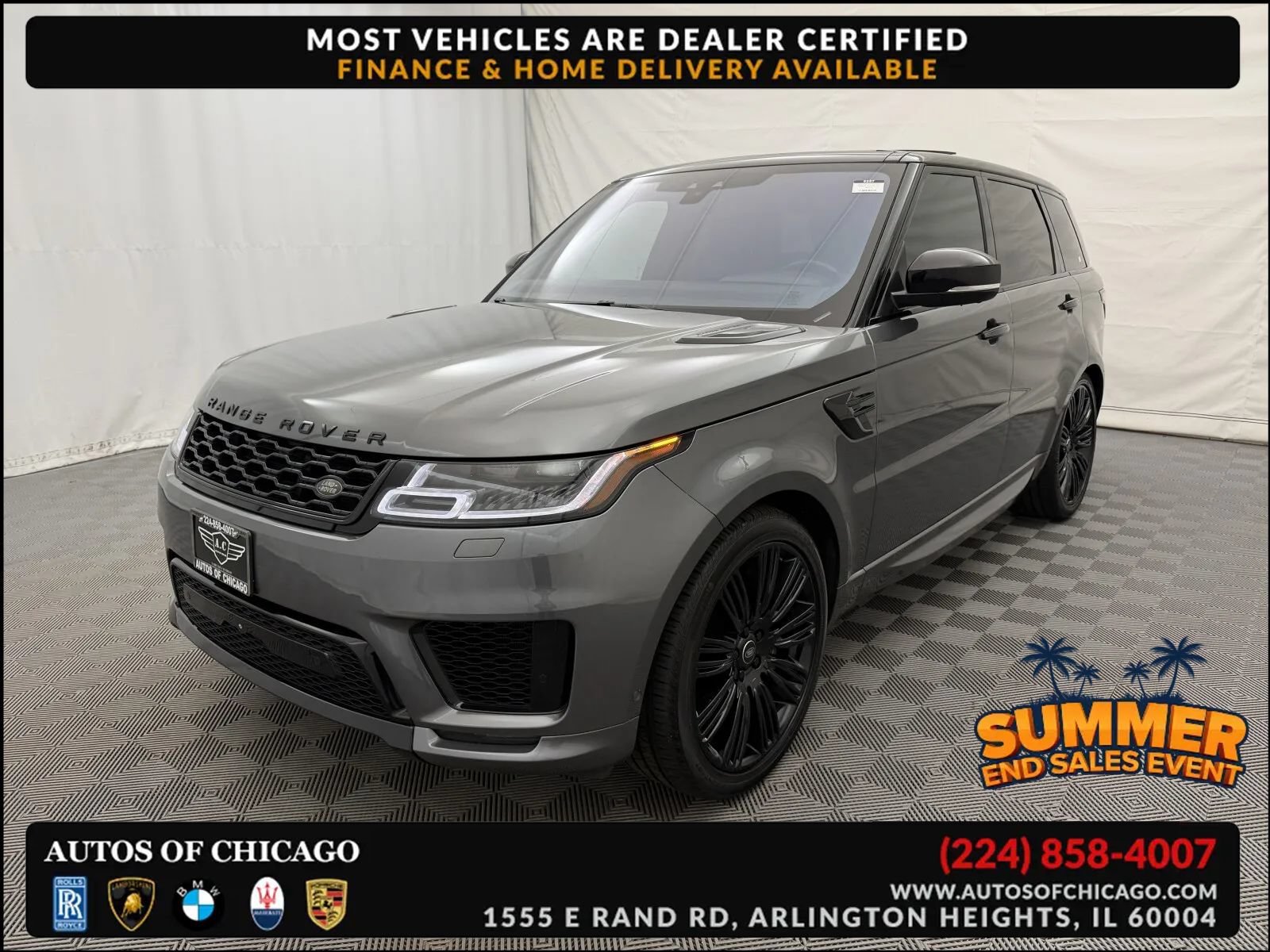 Used 2018 Land Rover Range Rover Sport Autobiography AWD/4WD image 1