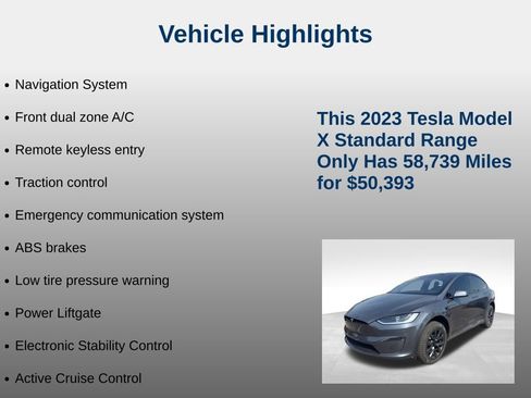 Used 2023 Tesla Model X AWD/4WD image 5