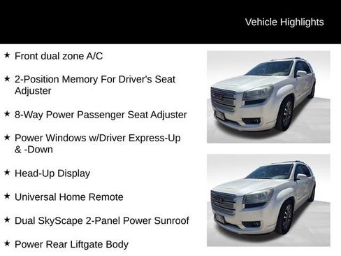 Used 2014 GMC Acadia Denali AWD/4WD image 7
