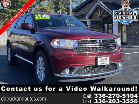 Used 2019 Dodge Durango SXT w/ Trailer Tow Group IV image 1