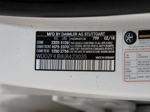 Used 2018 Mercedes-Benz E 300 w/ Premium 1 Package image 84