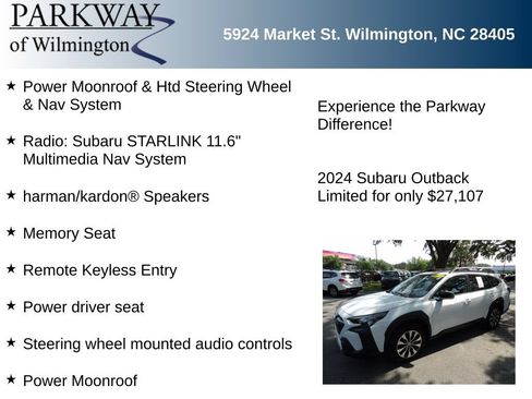 Used 2024 Subaru Outback Limited AWD/4WD image 6