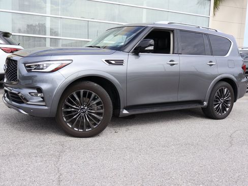 Certified 2021 INFINITI QX80 Premium Select w/ Cargo Package RWD image 1